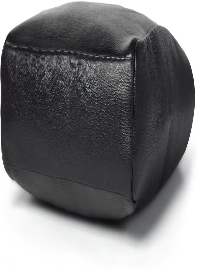 ADYAN Genuine Leather Tote Bag for Women 14.5'' Large Shoulder Handbags and Purse for Work Office Travel and Shopping (14.5'' x 12'' x 4'', Black) - Image 5